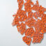 Mosaikshop Schweiz | Eisglas - polygonal - transparent - glanz - orange |  E8