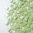 Mosaikshop Schweiz - Mosaiksteine| Perlglas - irisée - opak - hellgrün - 15x15mm |  EO31-15