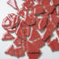 Mosaikshop Schweiz - Mosaiksteine| Flip - gross - rot - polygonal |  F43