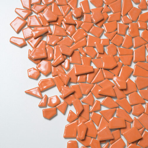 Mosaikshop Schweiz | Flip - mini - orange - polygonal |  FM42
