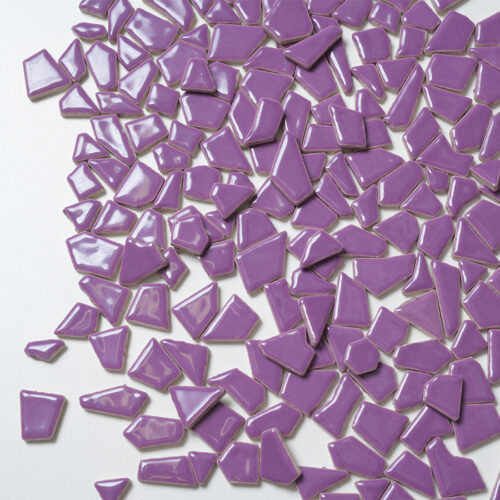 Mosaikshop Schweiz - Mosaiksteine| Flip - mini - violett - polygonal |  FM53