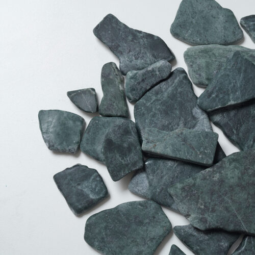 Mosaikshop Schweiz | Marmor - Verde Jade - polygonal - ca. 20x60x8mm |  M03-P