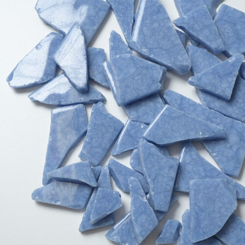 Mosaikshop Schweiz | Marmor - Azul Macauba Imitat - polygonal - ca. 20x60x8mm |  M42-P